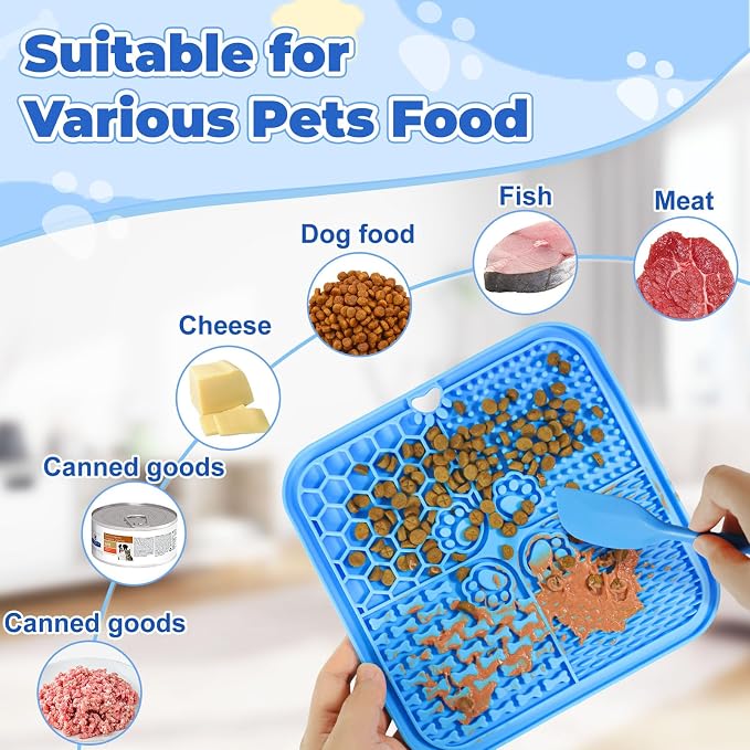 Dog Lick Mat with Suction Cups, Lick Mat - Image 3