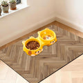 Pet Feeding Mat for Floors Waterproof Dog Mat for Food and Water Absorbent by Unknown