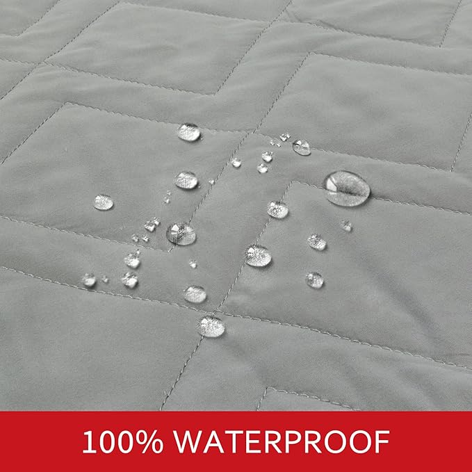 Moonsea Waterproof Couch Cover for Dogs Antislip Washable Blanket Bed Cover Pet - Image 2