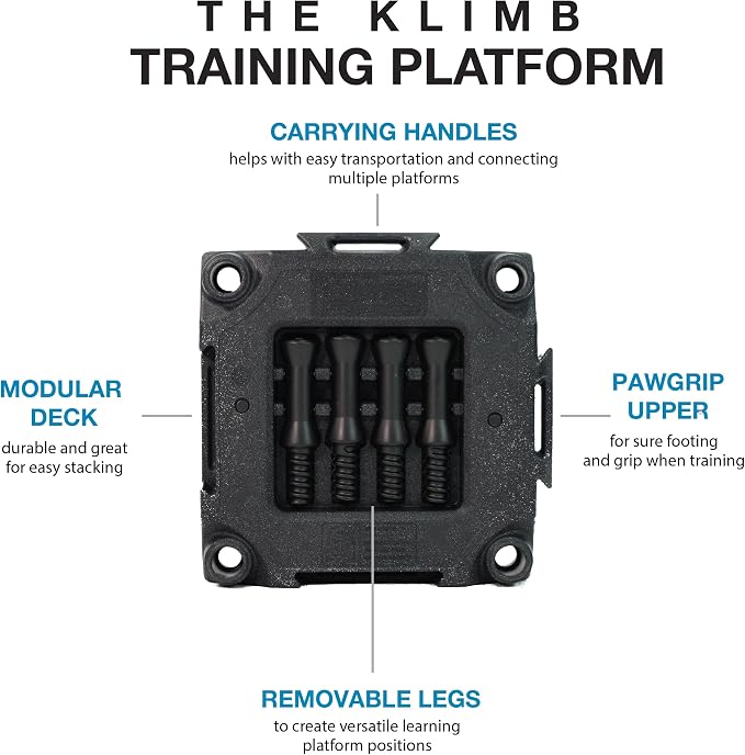 Blue-9 Pet Products KLIMB Dog Training Platform and Agility System, Durable and - Image 2