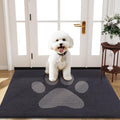 Buganda Dog Door Mat for Muddy Paws, Absorbent Dirt Trapper Non Slip Indoor by Buganda