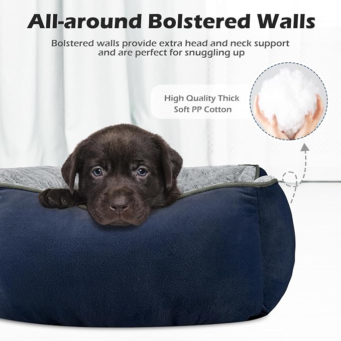 INVENHO XX-Large Dog Bed Rectangle Washable Orthopedic Soft Calming Sleeping - Image 2