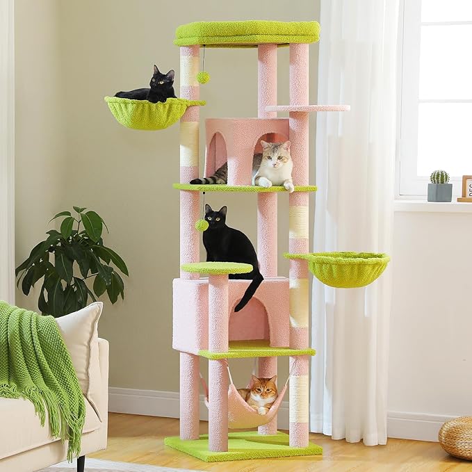 71.2" Large Cat Tree for Multi-Cat Households by MUTTROS
