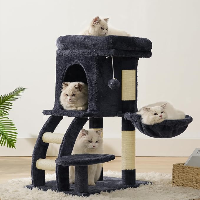 Heybly Cat Tree Tower, Cat condo - Image 9
