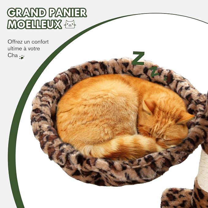 MUTICOR 66 Inches Multi-Level Large Cat Tree Tower - Image 3