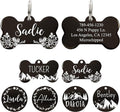UltraJoys Stainless Steel Pet ID Tag Dog Name Tags Personalized Front and Back by UltraJoys