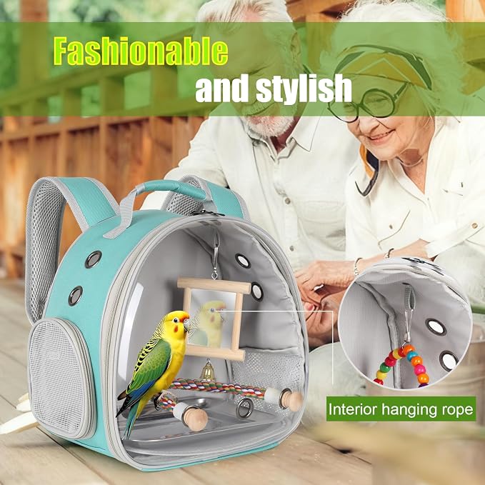 Parrot Travel Carrier Bubble Window Backpack - Image 6