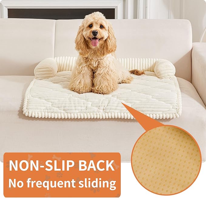 HAOMAIJIA Dog Couch Bed for Small Dogs, Non Slip Pet Couch Covers for Sofa - Image 3