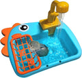 Bird Bathing Tub with Automatic Watering Faucet by PRFOKEY