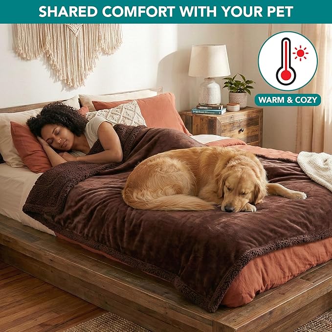 PetAmi Waterproof Dog Blanket for Medium Large XL Dog Puppy Cat Throw for Couch - Image 4