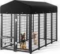 Dog Kennel Outdoor, Large Outside Dog Kennel by Guiferland