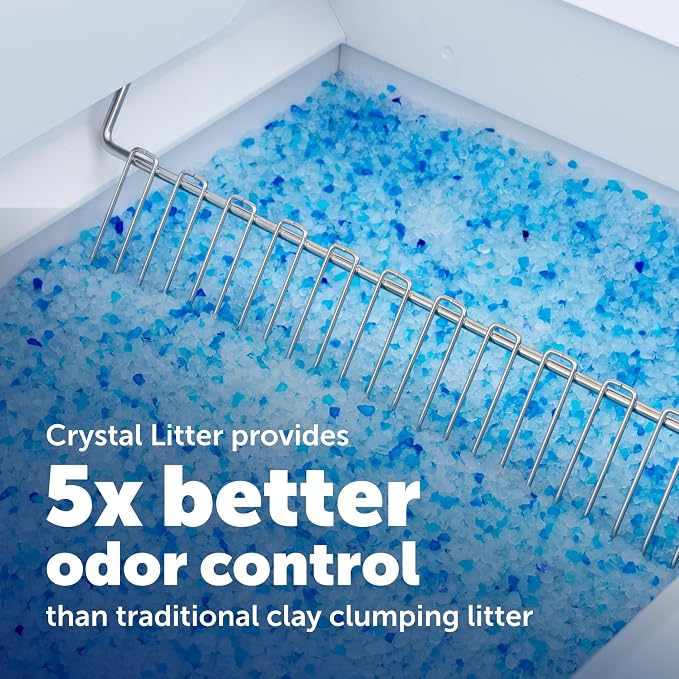 PetSafe ScoopFree Crystal Pro Self-Cleaning Cat Litter Box System – Enclosed - Image 2