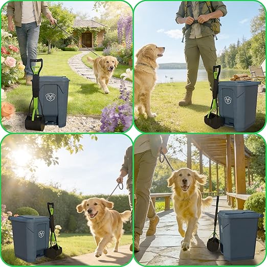 Dog Poop Outdoor Trash Can - Image 7