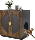 unipaws Tall Cat Litter Box Enclosure by unipaws