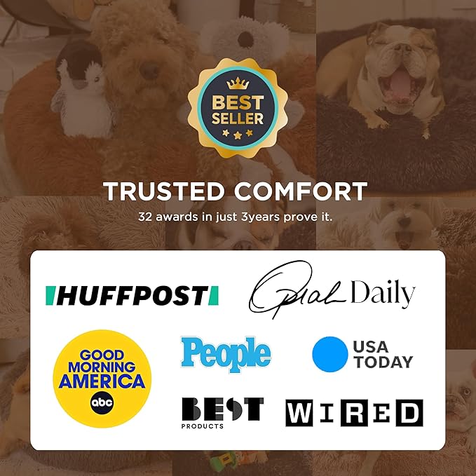 Bedsure Calming Dog Bed for Large Dogs - Image 5