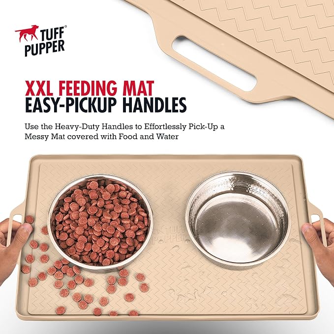 Tuff Pupper 36x24 XXL Dog Feeding Mat - Image 3
