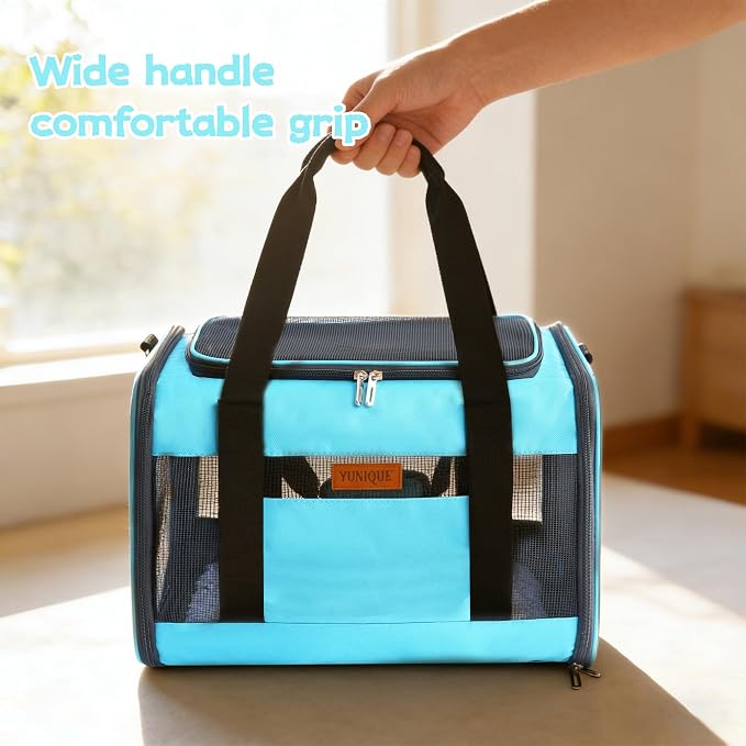 YUNIQUE Soft-Sided Cat & Dog Carrier - Image 7