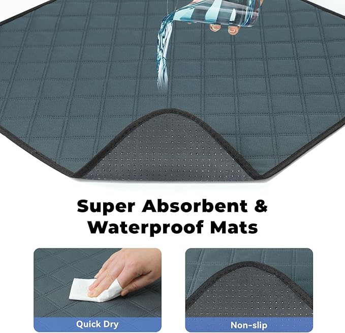 Dog Playpen with 2 Washable Pee Pad, Puppy Pet Cat Playpen Small AnimalsTent - Image 5