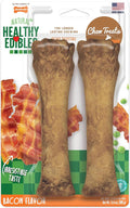 Nylabone Healthy Edibles Natural Dog Chews, Long Lasting Bones by Nylabone