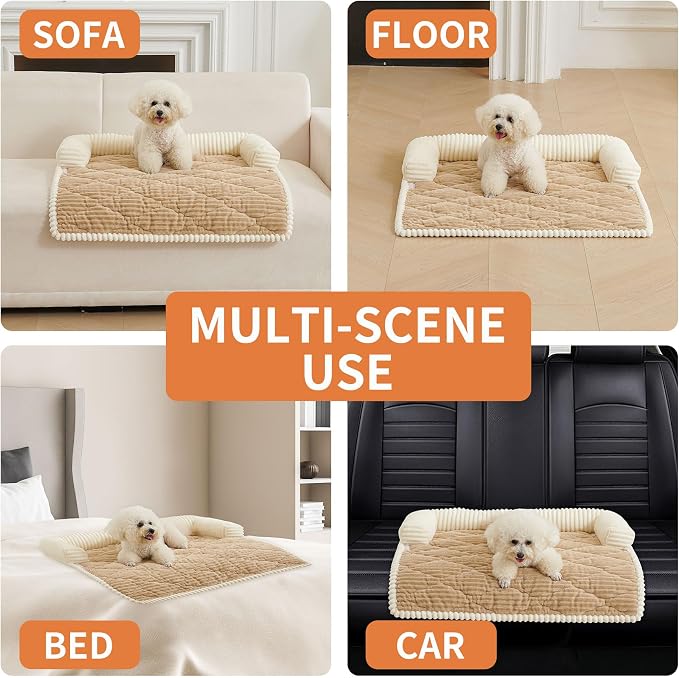 HAOMAIJIA Dog Couch Bed for Small Dogs, Non Slip Pet Couch Covers for Sofa - Image 6