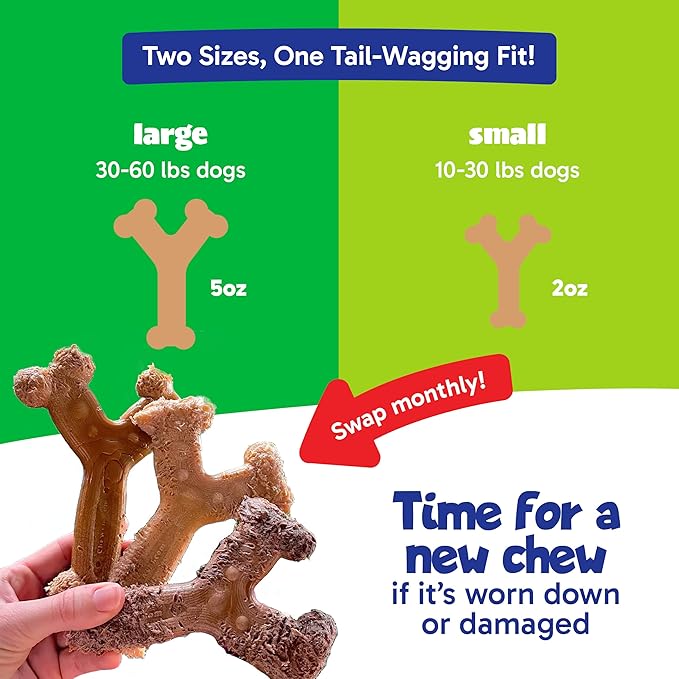 Chew'ems Durable Chew Toys for Small Dogs | Safe, Long-Lasting & Flavorful Chew - Image 5