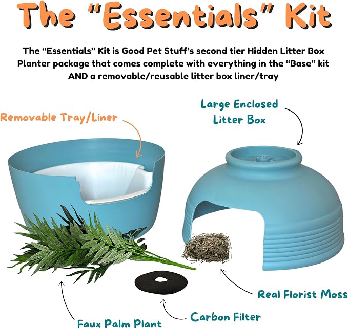 Good Pet Stuff Hidden Litter Box Planter, Decorative Cat Litter Enclosure - Image 6