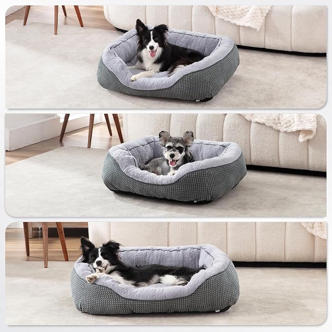 INVENHO Medium Dog Beds for Medium Dogs Washable, Rectangle Dog Bed Medium Size - Image 8