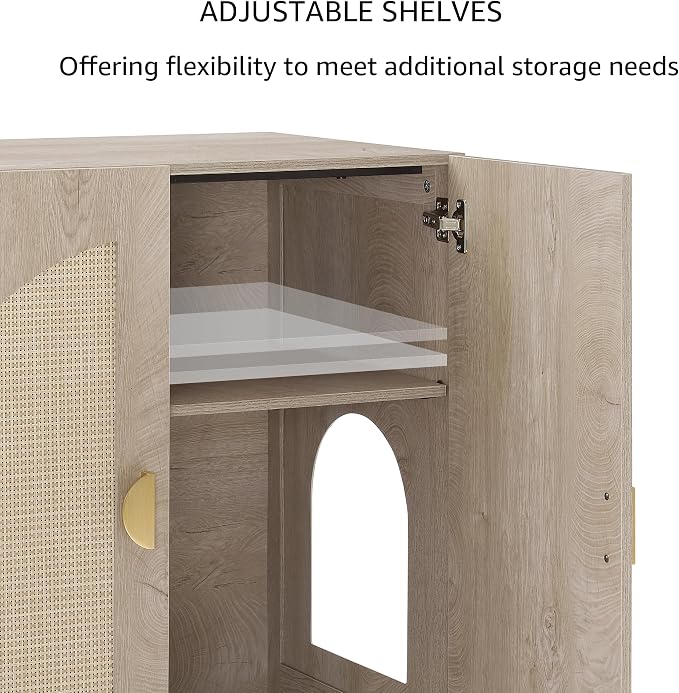 unipaws Cat Litter Box Enclosure - Image 7