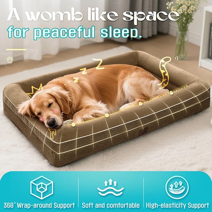 Waterproof Memory Foam Dog Beds - Image 2