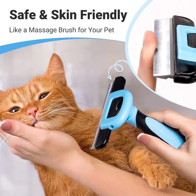 MIU COLOR Pet Grooming Brush, Deshedding Tool - Image 5
