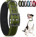 PetiFine Dog Collar for Large Dogs, Neoprene Padded and Adjustable, Reflective by PetiFine
