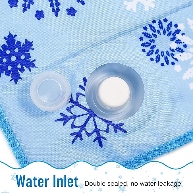 Upgrade Dog Cooling Mat Portable Water Injection Pet Cooling Pad Summer Self - Image 3