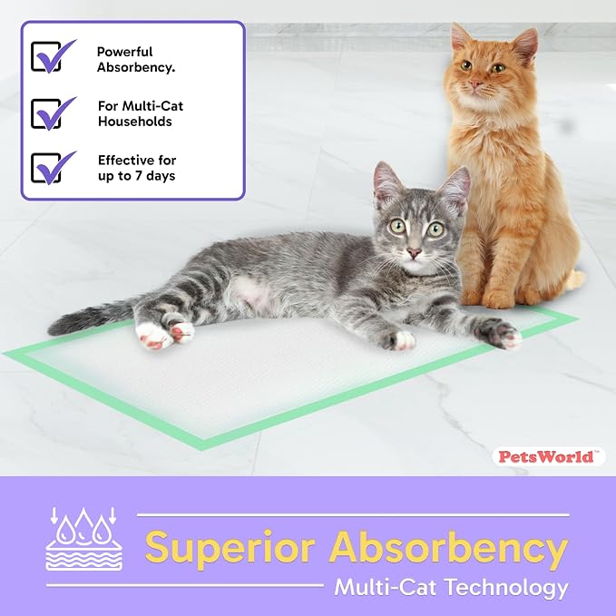 PetsWorld Universal Fit Multi-Cat Pad Refills - Image 4