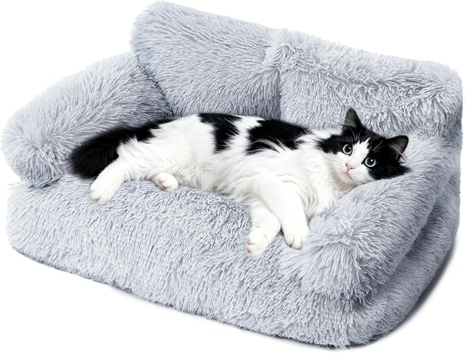 Large Cat Beds for Indoor Cats, Dog Couch Bed, Cute Cat Couch Sofas for Less - Image 2