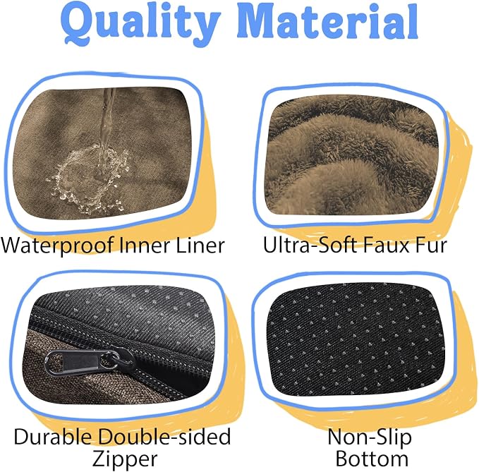 Washable Orthopedic Large Dog Bed - Image 4
