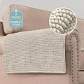 H.VERSAILTEX Plush Chenille Couch Armrest Cover 2 Packs Thick and Soft Sofa by HVERSAILTEX
