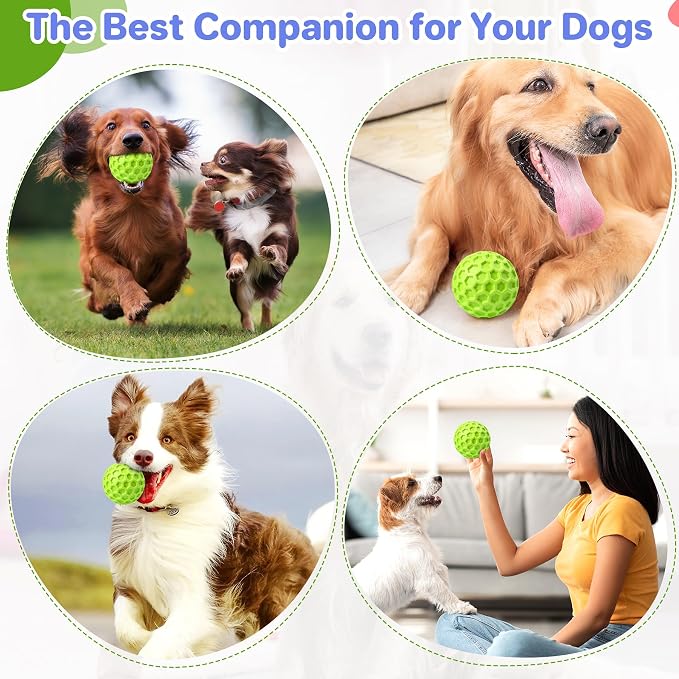 Interactive Squeaky Dog Balls, Dog Toys - Image 6