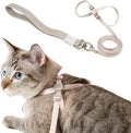 Cat Harness and Leash 2-in-1, Escape Proof Anti-Chocking Harness Adjustable by BuddyArmor