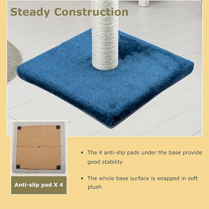 Dimaka 29" Tall Cat Scratching Post, Claw Scratcher - Image 4