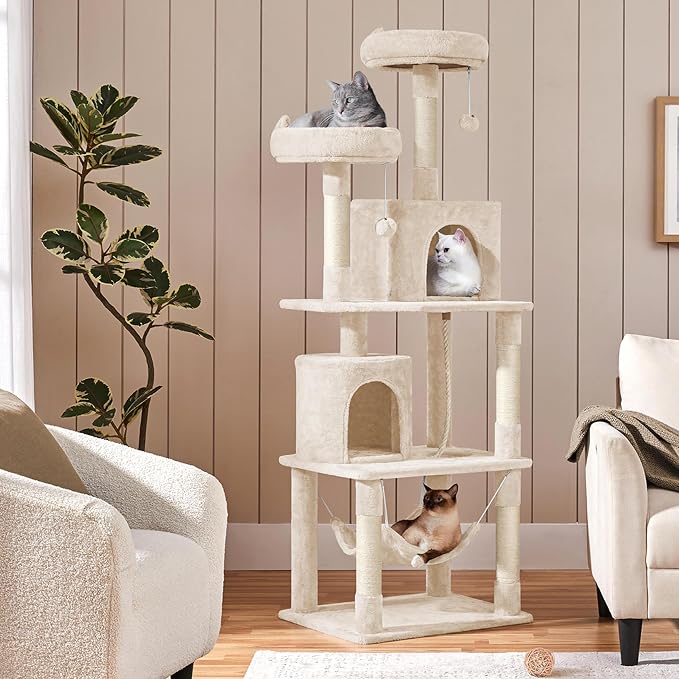 Yaheetech Cat Tower, 70.5in Cat Tree - Image 2