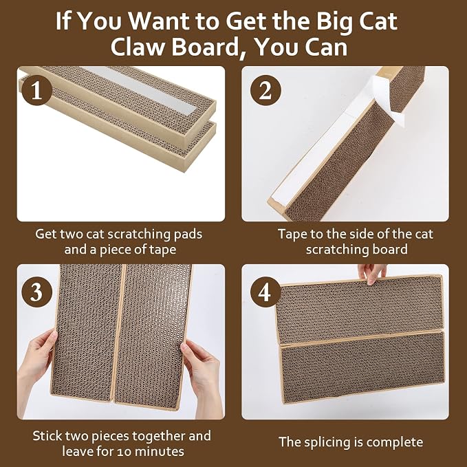 HappyFreeSX Splicing Cat Scratch Pad: Cat Scratchers - Image 4