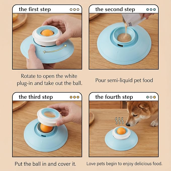 Dog Lick Slow Feeder Bowl - Image 4
