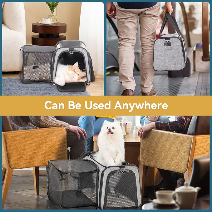 Petsfit Cat Carrier Airline Approved, Pet Privacy Protection, Fit - Image 7