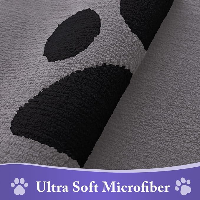 Buganda Dog Door Mat for Muddy Paws, Absorbent Dirt Trapper Non Slip Indoor - Image 3