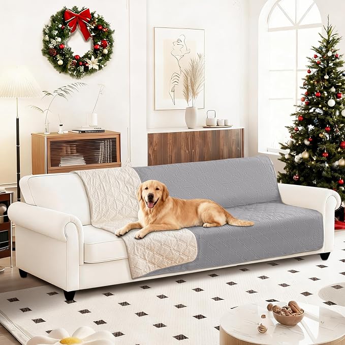 Waterproof Dog Bed Cover, Non-Slip Dog Blanket by CYCMACOHOME