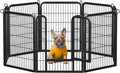 Yaheetech Dog Playpen Outdoor, 32 inch 8 Panels Dog Pen Indoor Heavy Duty Puppy by Yaheetech