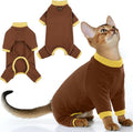 PUMYPOREITY Cat Recovery Suit, Stops Wound Licking After Surgery, Sticky Hair by PUMYPOREITY