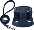 Dog Harness with Leash Set, No Pull Adjustable Reflective Step-in Puppy Pet by BOOMIBOO
