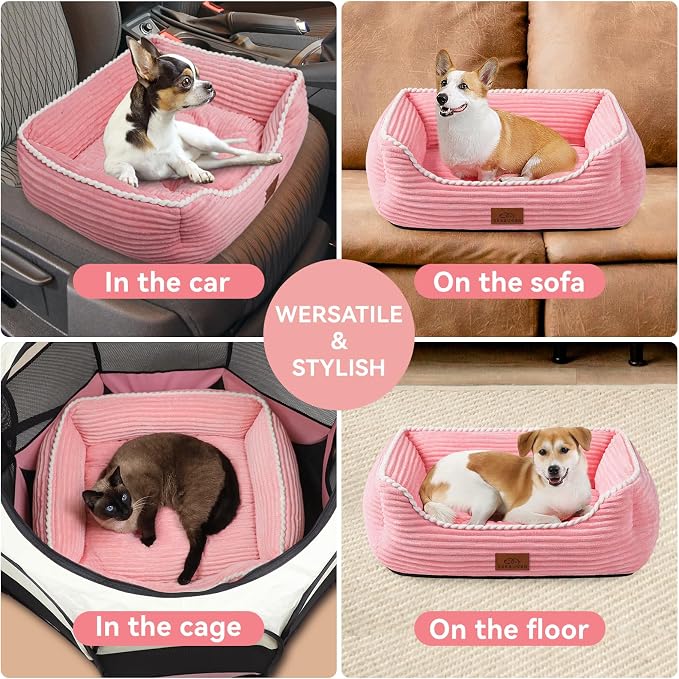 Orthopedic Dog Bed for Medium Dogs, Dog Sofa Beds Supportive Foam Pet Couch Bed - Image 4