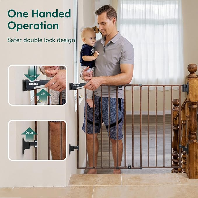 Babelio 34" Extra Tall Baby/Dog Gate - Image 6
